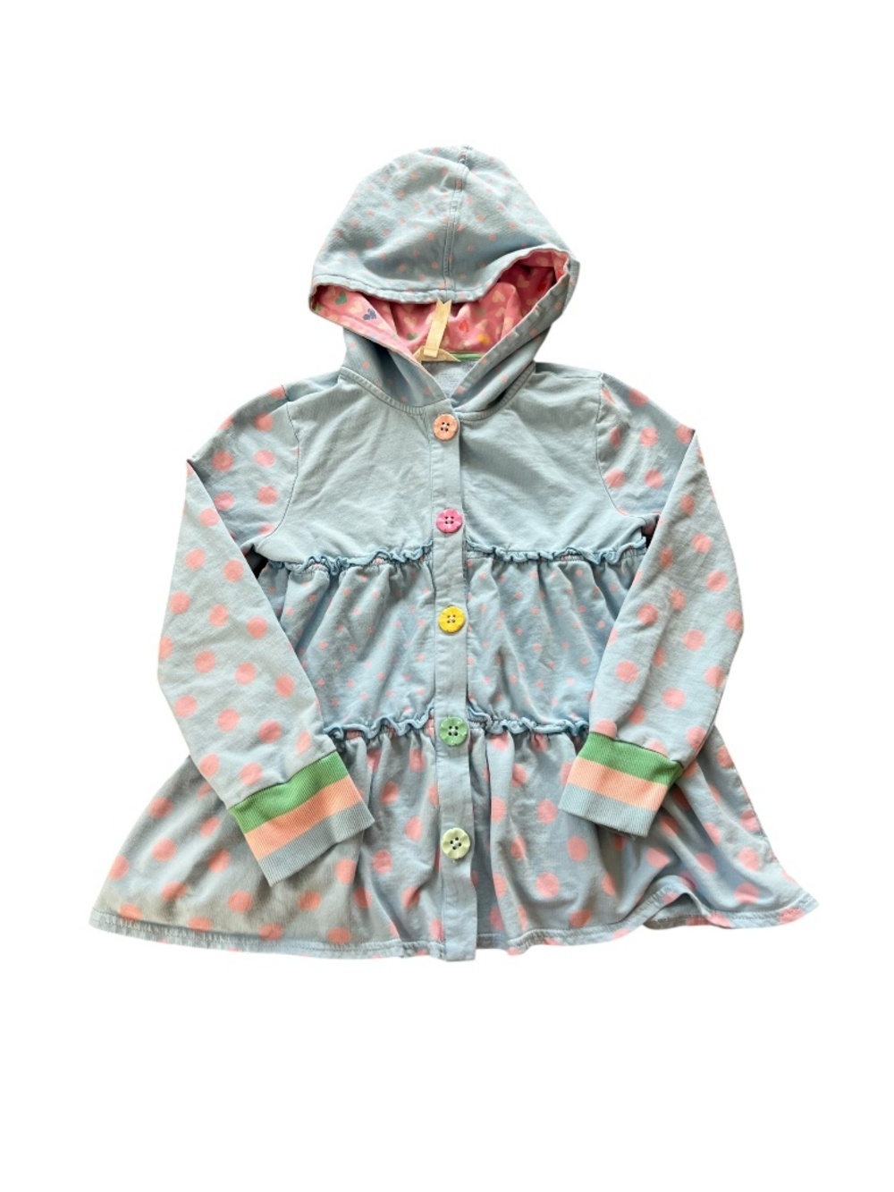 Matilda Jane Dream Chasers Hoodie Button-Up Size 8
